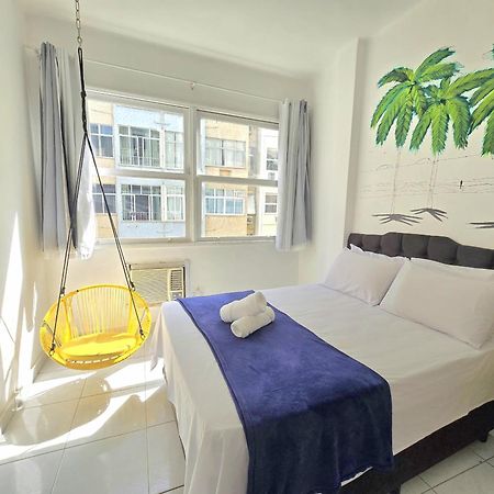 Qto E Sala, Smart Tv, Wi-Fi, Ar-Cond, Praia De Copacabana Рио-де-Жанейро Экстерьер фото