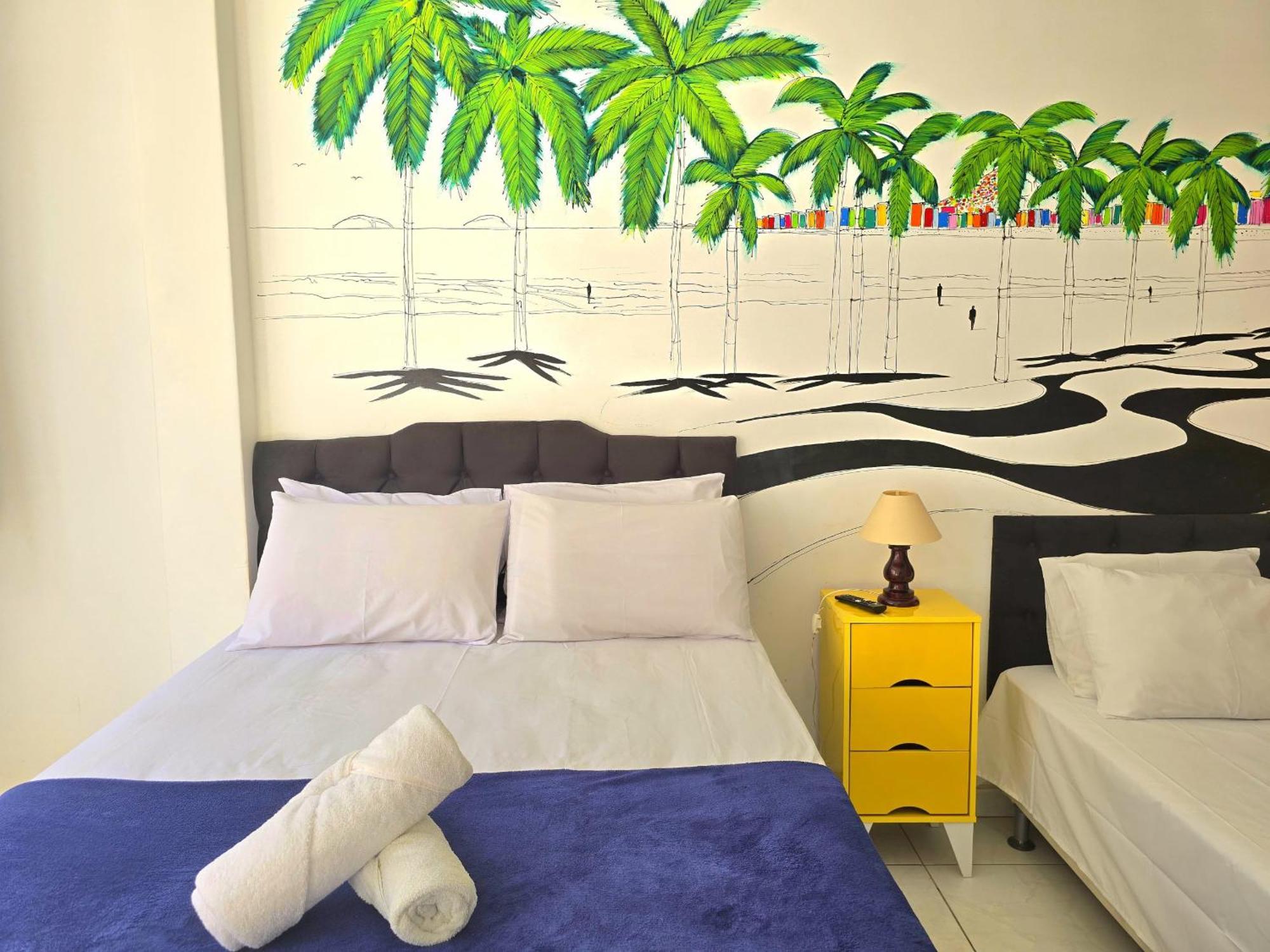Qto E Sala, Smart Tv, Wi-Fi, Ar-Cond, Praia De Copacabana Рио-де-Жанейро Экстерьер фото
